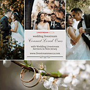 Connect Loved Ones with Wedding Livestream Services in New Jersey