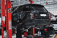 Modernized Range Rover Service Center | Land Rover Workshop Riyadh