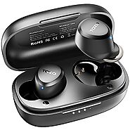 TOZO A1 Mini Wireless Earbuds Bluetooth 5.3 in Ear Light-Weight Headphones Built-in Microphone, IPX5 Waterproof, Imme...
