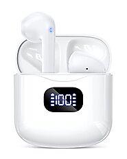 KTGEE Wireless Earbuds, Bluetooth 5.3 Headphones 40Hrs Playtime with Charging Case, IPX5 Waterproof Stereo in-Ear Ear...