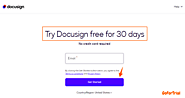 DocuSign Trial: Start Your 30 Days Trial Account for Free Now