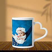 Personalized Heart Handle Photo Mug - Canvas Campaign