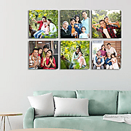 Capture Sweet Memories with Our Premium 6-Panel Canvas Wall Display