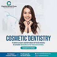 cosmetic dental treatments in madinaguda | chanda nagar - CapitalDentalCare