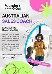 Australian Sales Coach | Founder’s Go2