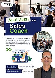 Australian Sales Coach | Founder’s Go2