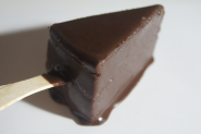 Chocolate Covered Cheesecake On-a-Stick