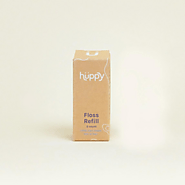 Vegan Dental Floss Refill 2-Pack | Huppy | – Mission Refill