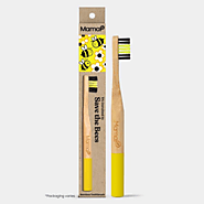 Kids Bamboo Toothbrush | MamaP | Mission Refill