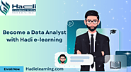 become a data analyst with Hadi e learning