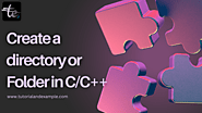 Create a Directory or Folder in C/C++