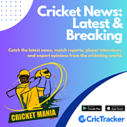 Cricket News: Latest & Breaking- CricTracker