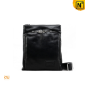 Black Leather Messenger Bags CW972321 - cwmalls.com