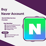 Buy Naver Account - USASMMPRO