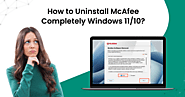 How to Uninstall McAfee Completely Windows 11/10?