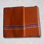 Cotton Lungi | Orange Mix | Kerala