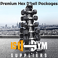 Premium Hex Dumbbells Set | Iso Gym Suppliers