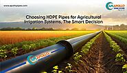 Apollo Pipes Limited - Choosing HDPE Pipes for Agriculture Systems: The Smart Decision