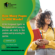 How Many Pages in 1000-Words?