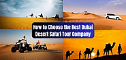 How to Choose the Best Dubai Desert Safari Tour Company