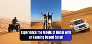 Experience the Magic of Dubai with an Evening Desert Safari