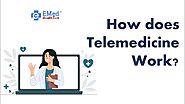 How does #Telemedicine #App Developed by EMed HealthTech Work?