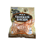 Buy Max Chicken Bacon Strips BBQ 130 Gm from Wagging Master