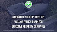 Dry Well vs French Drain for Successful Property Drainage