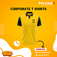 Corporate T Shirts | Premium Quality Fabrics | Tee Labs