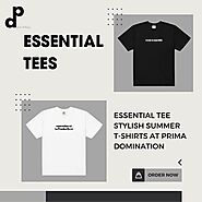 Essential Tee | Stylish Summer T-Shirts at Prima Domination