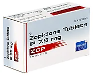 Zop 7.5mg Zopiclone Tablet for Insomnia | Uses, Dosage, Side Effects, & More