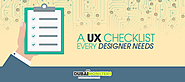 A UX Checklist Every Designer Needs -