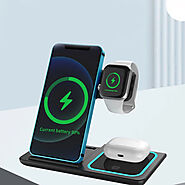 Wireless Phone Charging Station 3 in 1 Fast Charger