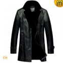 Mens Leather Fur Coat CW833332 - jackets.cwmalls.com