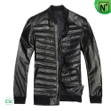Men Quilted Leather Jacket CW804449 - m.cwmalls.com