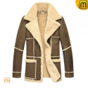 Sheepskin Leather Fur Coat CW819431