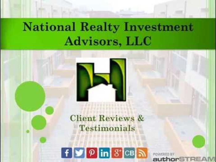 National Realty Investment Advisors, LLC Real Estate Video Gallery
