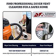 Find Professional Dryer Vent Cleaners for a Safer Home