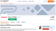 Kapture CRM Reviews, Pricing, & Product Details