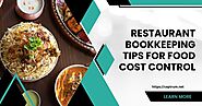 Restaurant Bookkeeping Tips for Food Cost Control - Ceptrum