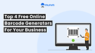 Top 4 Free Online Barcode Generators for Your Business 