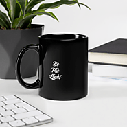 Buy Black Glossy Mug Online by Resurrected Messiah Clothing