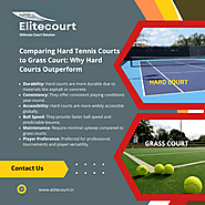 Comparing Hard Tennis Courts to Grass Court: Why Hard Courts Outperform