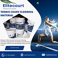 Tennis Court Flooring Material Manufacturer in India - Elitecourt.in