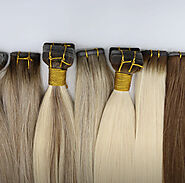 Rooted Weft Hair Extensions Weave