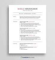 Word ATS Resume Template - Career Reload