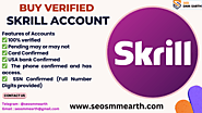 Buy Verified Skrill Account - 100% Positive Verified Cash App Account