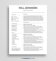 Free Google Docs Resume Template Download - Career Reload