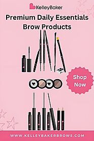 Premium Daily Essentials Brow Products at Kelley Baker Brows