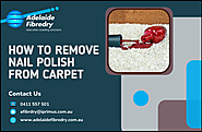 How to Remove Nail Polish from Carpet